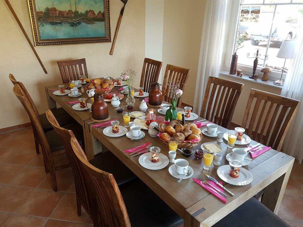 Cafe Hausnordlicht - Ferienwohnung 1 Dornum Buitenkant foto